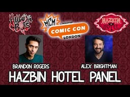 MCM Comic Con London 2024 Hazbin Hotel Panel With Alex Brightman & Brandon Rogers! ft @VolticGlitch