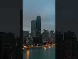 Stunning Views of Chicago Skyline & Lakeshore at Dusk 🌆 | Mesmerizing Sunset Over Lake Michigan