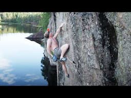 Scary Deep Water Solo Climbing in Norway