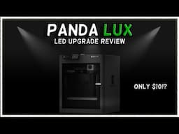 Panda Lux Review | LED Upgrade for Bambu P1 / X1 Printers!