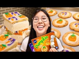 3 TikTok Pillsbury Halloween Cookie Dough HACKS 🍪 (Ice Cream Sandwich, 2-Layer Sugar Cookie)