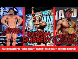 2024 Romania Pro Finals Recap and Results + Is Ramon Doing Prague?? + Jeff Seid Wins NATURAL Olympia