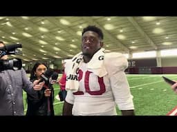 Alabama DL Jah-Marien Latham Interview | Auburn Game Week