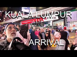 First Time in Kuala Lumpur Malaysia Airport Rail to City Centre