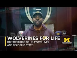 Donate Blood and Become a Wolverine for Life