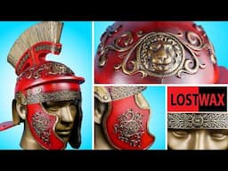 DIY Roman Helmet Costume- Part 3 Modeling 3D Printable Ornaments Using Plasticity- and Painting.