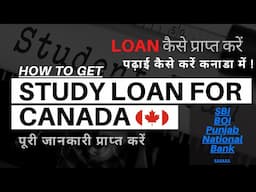 Study loan for canada | TIPS 2020