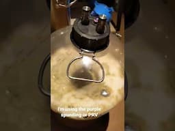 First pressure ferment in the Anvil Brewing Chubby