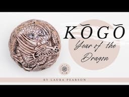 Carving a Dragon Ceramic Incense Box, Kogo Pottery Tutorial and Design Inspiration