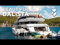 A Day on board Charter Super Yacht "BALISTA"