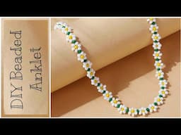 How To Make Beaded Anklet At Home | Creation&you