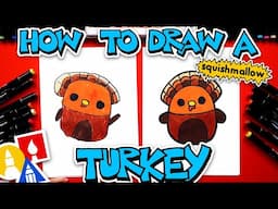 How To Draw A Turkey Squishmallow