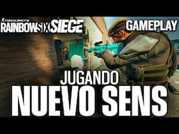 JUGANDO con el NUEVO SENS y SERÁ el MEJOR ATACANTE? | Rainbow Six Siege Gameplay Español