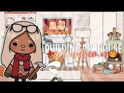 Decorating The Maple House For AUTUMN 🍁🏡 | *with voice* | Toca Boca