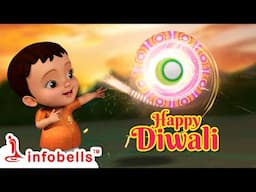 छटाक छटाक छटाक पटाखे! - Diwali Kids Song | Hindi Rhymes for Children | Infobells #hindirhymes