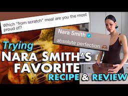 Trying NARA SMITH'S Most Proudest, Favorite RECIPE! and REVIEW!