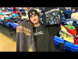 LIVE THRIFTING! I FOUND HORROR, HARLEY, BAPE, TRUE VINTAGE!