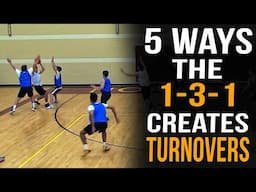 1-3-1 Zone Defense: 5 Ways To Create Turnovers | 8 Benefits Of the 1-3-1 Defense