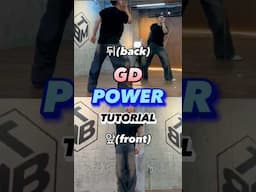 지드래곤 '파워' 이렇게 연습해 보세요~ | GD 'power' tutorial #short #GD #power