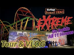 Fright Fest Extreme at Six Flags Magic Mountain | 2024 Tour & VLOG