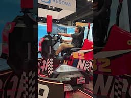 NASCAR simulator by OVRDRV #iaapa2024 #simulator #nascar