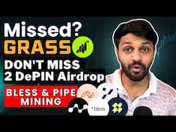 You Missed $GRASS Airdrop? | Don't Miss These 2 DePIN Airdrop | Free Crypto Mining