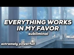 UNIVERSE'S FAVORITE SUBLIMINAL ☁️ Extremely powerful binaural subliminal (short version)