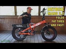 HEYBIKE Mars 2.0 Ebike -  Folds, Fat Tires, and Fast!