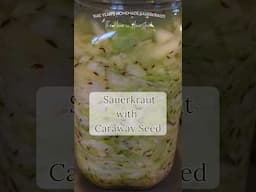 This Year's Batch of Sauerkraut - Our Favorite Variety!