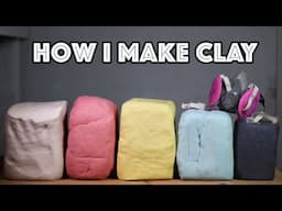 How I Make Clay at Home | Pottery | Ceramics