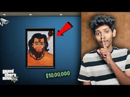 stealing EXPENSIVE painting in GTA V (telugu) #hanuMAN