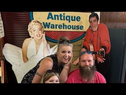 Shop With Us As We Tour Saginaw Antiques Warehouse! Antiquing In The Midwest!