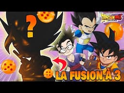 LA FUSION a 3 DE GOKU, VÉGÉTA ET GOHAN dans DRAGON BALL DAIMA ! LA TRIPLE FUSION OFFICIALISÉE