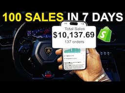 How To Get Your First 100 Sales Dropshipping FAST