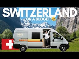 Switzerland Van Life is INCREDIBLE 🇨🇭❤️🚐 But what does it cost?