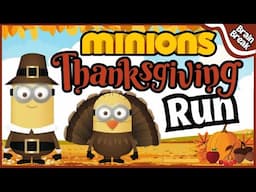 Minions Turkey Chase | Brain Break | Brain Breaks for kids| Kids exercise | Thanksgiving Run