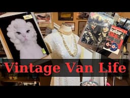 Van Life Vintage Shopping Tour | Full Time Solo Female Van Life