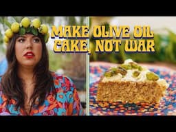 FLOURLESS LEMON CAKE IN MY TRAILER | SWEET CALIFORNIA | RAIZA COSTA