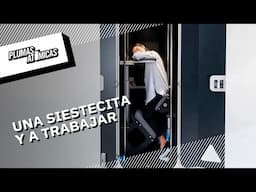 Crean cabina para tomar una siesta ¡PARADO!