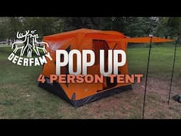 4 person pop up tent from Deerfamy.