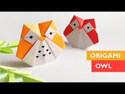 Easy Origami OWL | Origami Animals