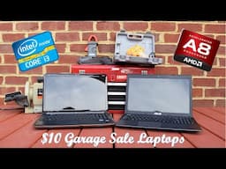 Garage Sale Finds: Two $10 Laptops With Impressive Hardware - Intel i3 2330M and AMD A8-4500M