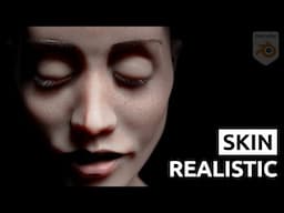 Blender Tutorial - Realistic Skin Texture in 6 Minutes