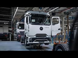 New 2025 Mercedes Actros - PRODUCTION in Germany