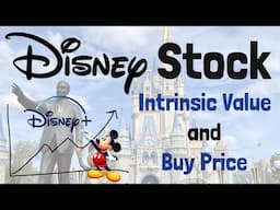 Disney (DIS) Stock Analysis || Intrinsic Value and Buy Price, Key Ratios, and Growth