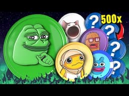 PEPE + Top 10 *BEST* Meme Coins Making Millionaires!