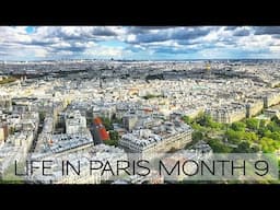 LIFE IN FRANCE Month 9 | Climbing Eiffel Tower & Homeware Shopping