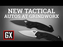 New Budget Tactical Automatic Knives at Grindworx | January 2024