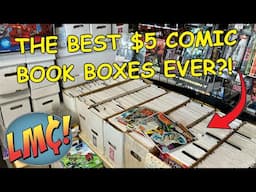 I Went on a Comic Book Crawl and Found the BEST Boxes of $5 Comics Ever!