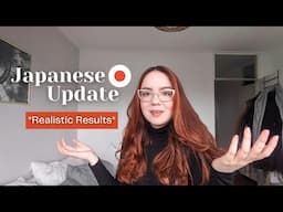 How I Am Learning Japanese + MY PROGRESS SO FAR *REALISTIC RESULTS* | Japanese routine for beginners